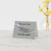 Carte Conseil musculaire (Fleur jaune)