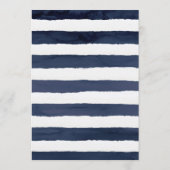 Carte Conseil Nautique moderne | Mariage verdoyant (Dos)