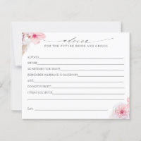 Carte conseil Pampas Grass et Fleurs Tropicales Ro