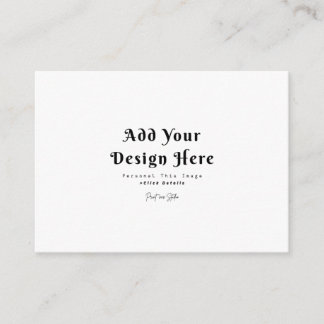 Carte Conseil Personnalisé 3,5" x 2,5"