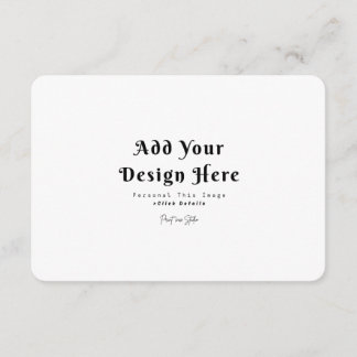 Carte Conseil Personnalisé 3,5" x 5"