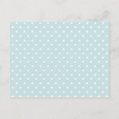 Carte conseil pois et Baby shower Chevron (Dos)