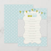 Carte Conseil Pois et Chevron - Wives for Baby Card (Devant / Derrière)