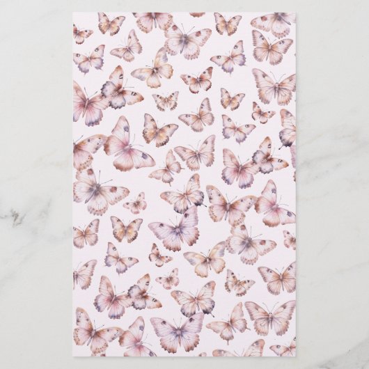 Carte conseil pour bébé mignonne violet et rose pa (Dos)