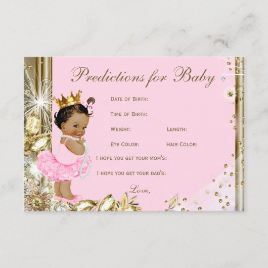 Carte Conseil Prédictions et conseils pour les parents Baby show (Devant)