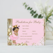 Carte Conseil Prédictions et conseils pour les parents Baby show (Debout devant)