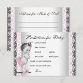 Carte Conseil Prédictions et conseils pour les parents Baby show (Devant / Derrière)