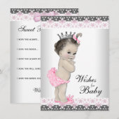 Carte Conseil Princess Wives for Baby Card Baby shower (Devant / Derrière)