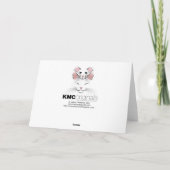 Carte Conseil putting bell on cat greeting card (Dos)