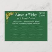 Carte Conseil Request for Marriage Hints -  (Devant)