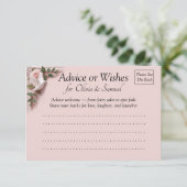 Carte Conseil Request for Marriaged Life Hints & Advice  (Debout devant)