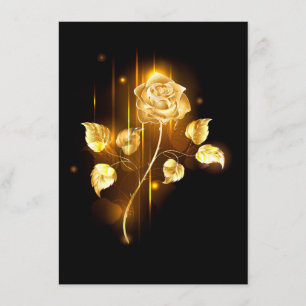 Carte Conseil Rose d'or ( rose d'or )
