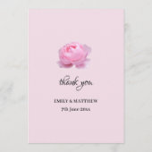 Carte Conseil Roses Roses Roses Mariages Parfumées (Dos)