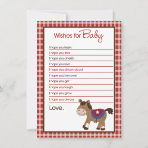 Carte Conseil Round Em Up Western Horse Souhaite Des Conseils Po