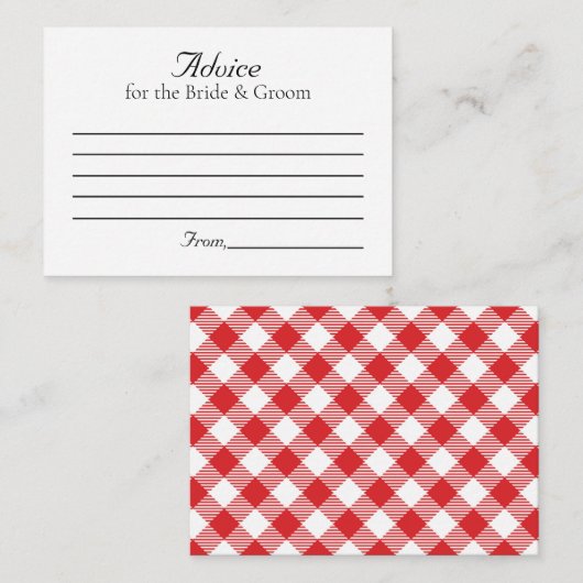 Carte Conseil Rustique I DO BBQ Mariage (Devant / Derrière)