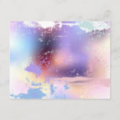 Carte Conseil Sakura rose sur la peinture Arrière - plan (Dos)