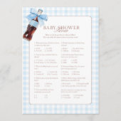 Carte Conseil She Is Ready to Pop Blue Trivia Game Card (Devant)