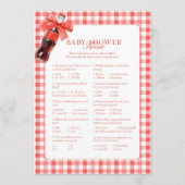 Carte Conseil She Is Ready to Pop Red Trivia Game Card (Devant)