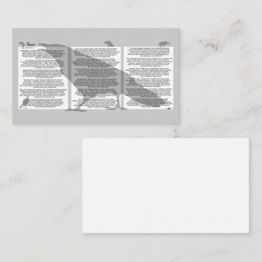 Carte conseil simple (Devant / Derrière)