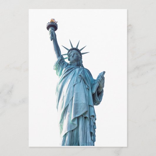Carte Conseil Statue de la liberté (Devant)