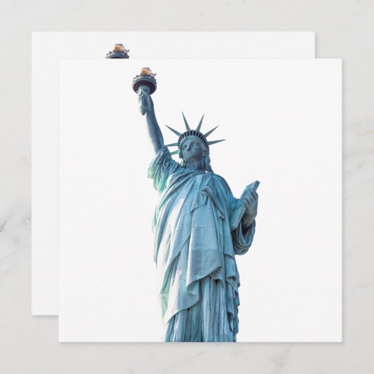 Carte Conseil Statue de la liberté (Devant / Derrière)