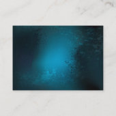 Carte Conseil Steampunk Arrière - plan turquoise avec Gears (Dos)