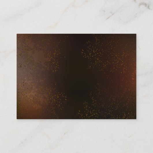 Carte Conseil Steampunk Rusty Background (Dos)