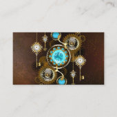 Carte Conseil Steampunk Rusty Background (Devant)