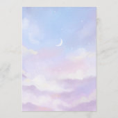 Carte Conseil Sur la Fête des mariées Cloud 9 (Dos)