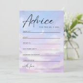 Carte Conseil Sur la Fête des mariées Cloud 9 (Debout devant)