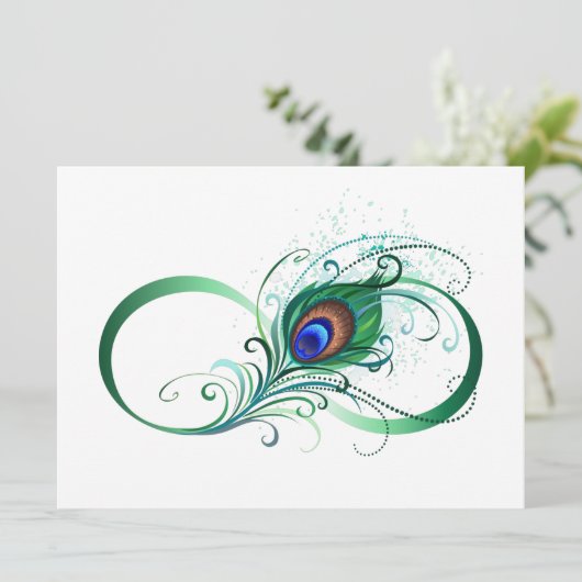 Carte Conseil Symbole de l'Infinity (Debout devant)