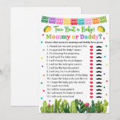 Carte Conseil Taco Baby shower maman ou papa (Devant / Derrière)