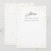 Carte Conseil Twinkle Little Star (Devant / Derrière)