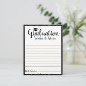 Carte Conseil Voeux et mots de conseils (Debout devant)