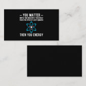 Carte Conseil vous avez de l'importance jusqu'à ce que vous vous (Devant / Derrière)