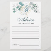 Carte conseil Watercolor (Devant)