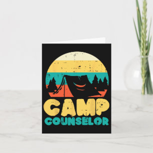 Carte Conseiller de camp Directeur du camping Camper Hom