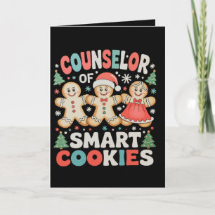 Carte Conseiller De Smart Cookies Noël Professeur Christ