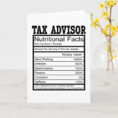 Carte Conseiller fiscal (Fleur jaune)