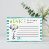 Carte Conseiller pour les nouveaux parents (Debout devant)