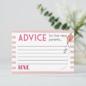 Carte Conseiller pour les nouveaux parents (Debout devant)