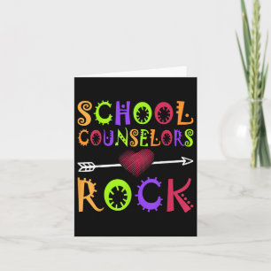 Carte Conseiller scolaire Rock Heart Book School Counsel