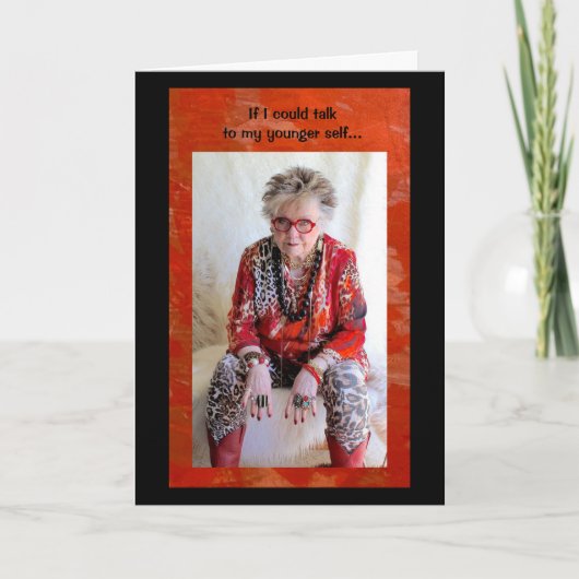 Carte Conseils à mon Moi Jeune (Devant)