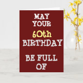 CARTE CONSEILS AMUSANTS POUR VOTRE **6E** ANNIVERSAIRE (Fleur jaune)