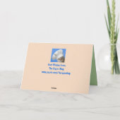 Carte Conseils humoristiques sur les moutons Anniversair (Dos)