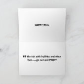 CARTE CONSEILS POUR LES 50 ANS (Intérieur)