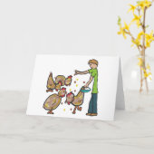 Carte Conservation du poulet (Fleur jaune)