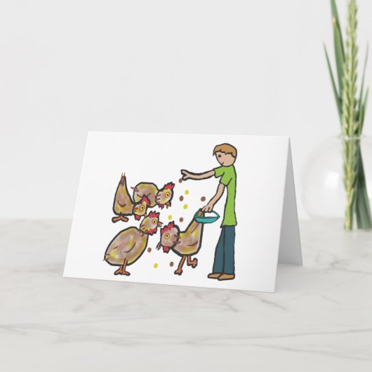 Carte Conservation du poulet (Devant)