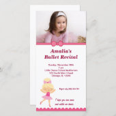 Carte Considérant Ballet (Devant / Derrière)