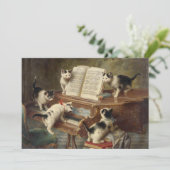 Carte Considérant des chatons | Carl Reichert (Debout devant)